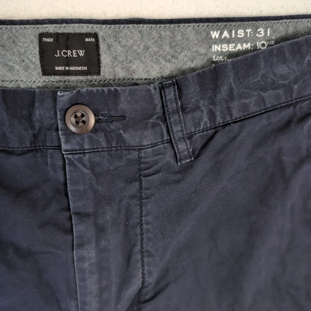 J Crew Stretch Performance Men's 31 Shorts 10.5